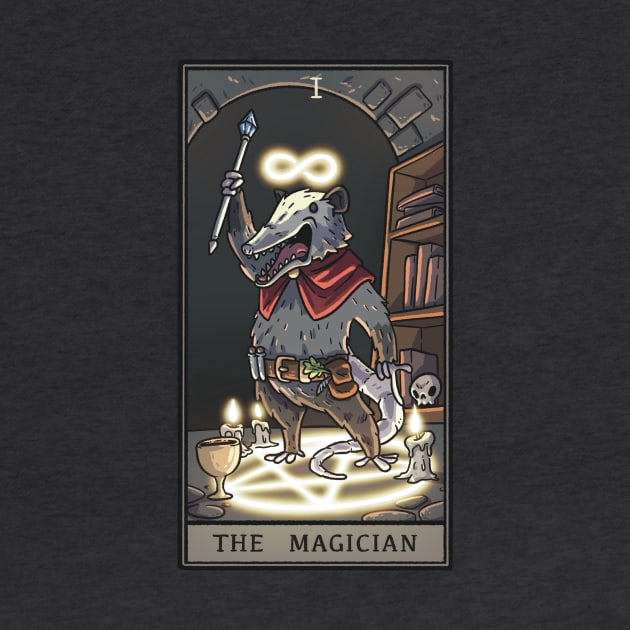 Possum Tarot - Magician by laughmask